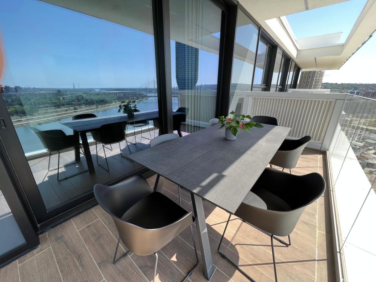 BW Terrace Top Floor Apartments With River View & Self Check-In 贝尔格莱德 外观 照片